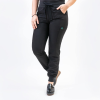 Pantaloni medicali Lotus Flex, stretch, cu snur, negru, TS-SP4 2XL