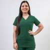 Bluza medicala Lotus Flex, stretch, verde hunter, TS-NP10 L