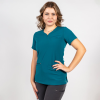 Bluza medicala Lotus Flex, stretch, turcoaz inchis, TS-NP10 2XL