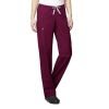 Pantaloni unisex uniforma medicala, WonderWORK, 500-WINE