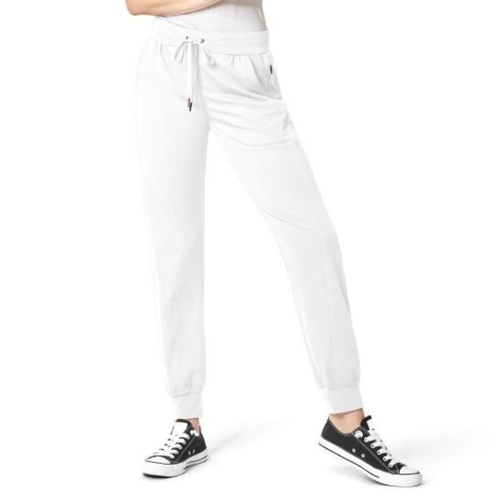 Pantaloni uniforma medicala, WonderWink Aero, 5329-WHIT 2XL