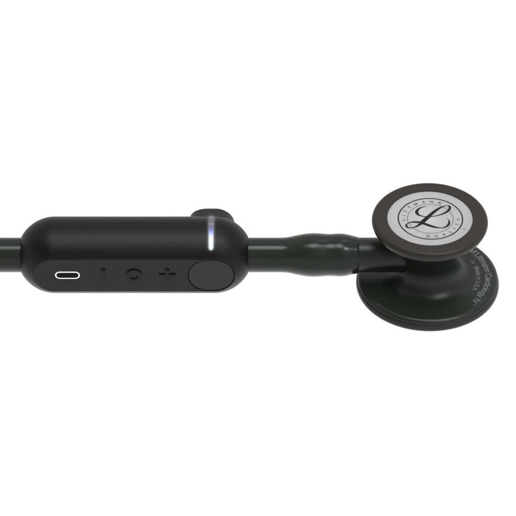 Stetoscop 3M Littmann Electronic CORE DIGITAL 8490 BLACK EDITION - capsula