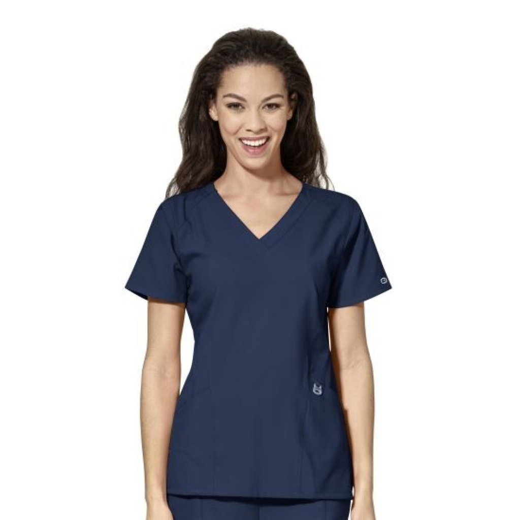 Bluza uniforma medicala, W123, 6155-NAVY