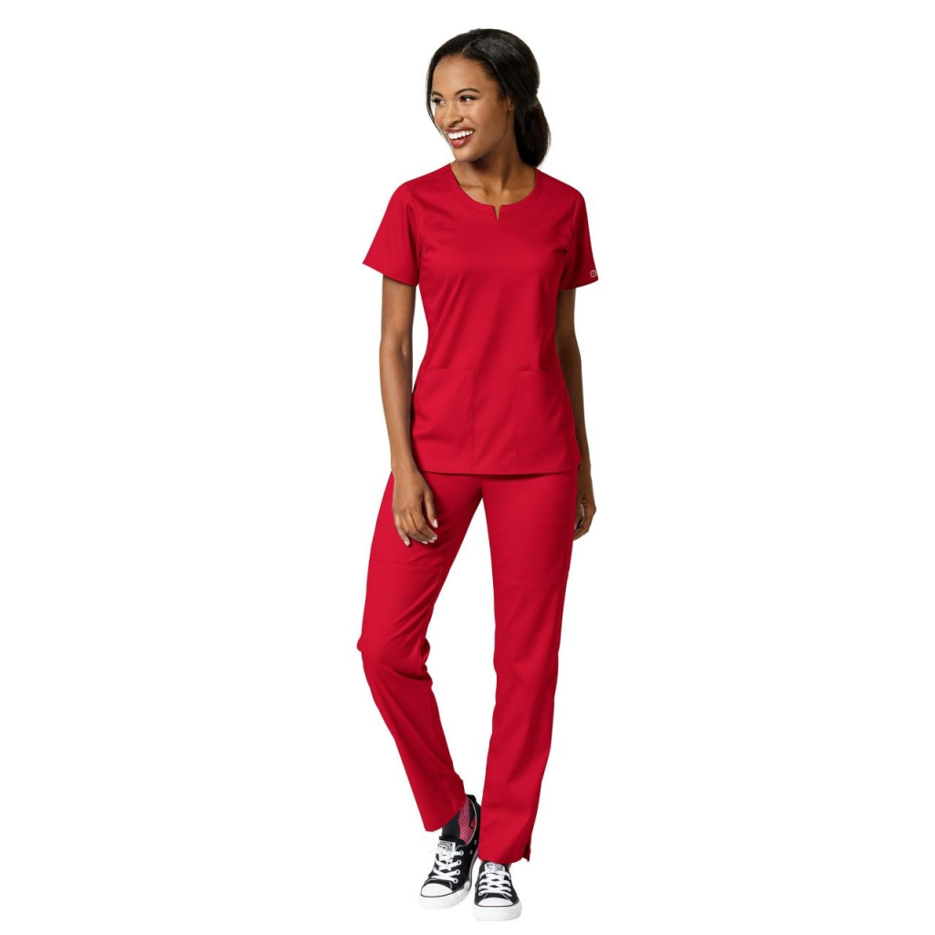 Pantaloni uniforma medicala, WonderWink PRO, 5419-REDT