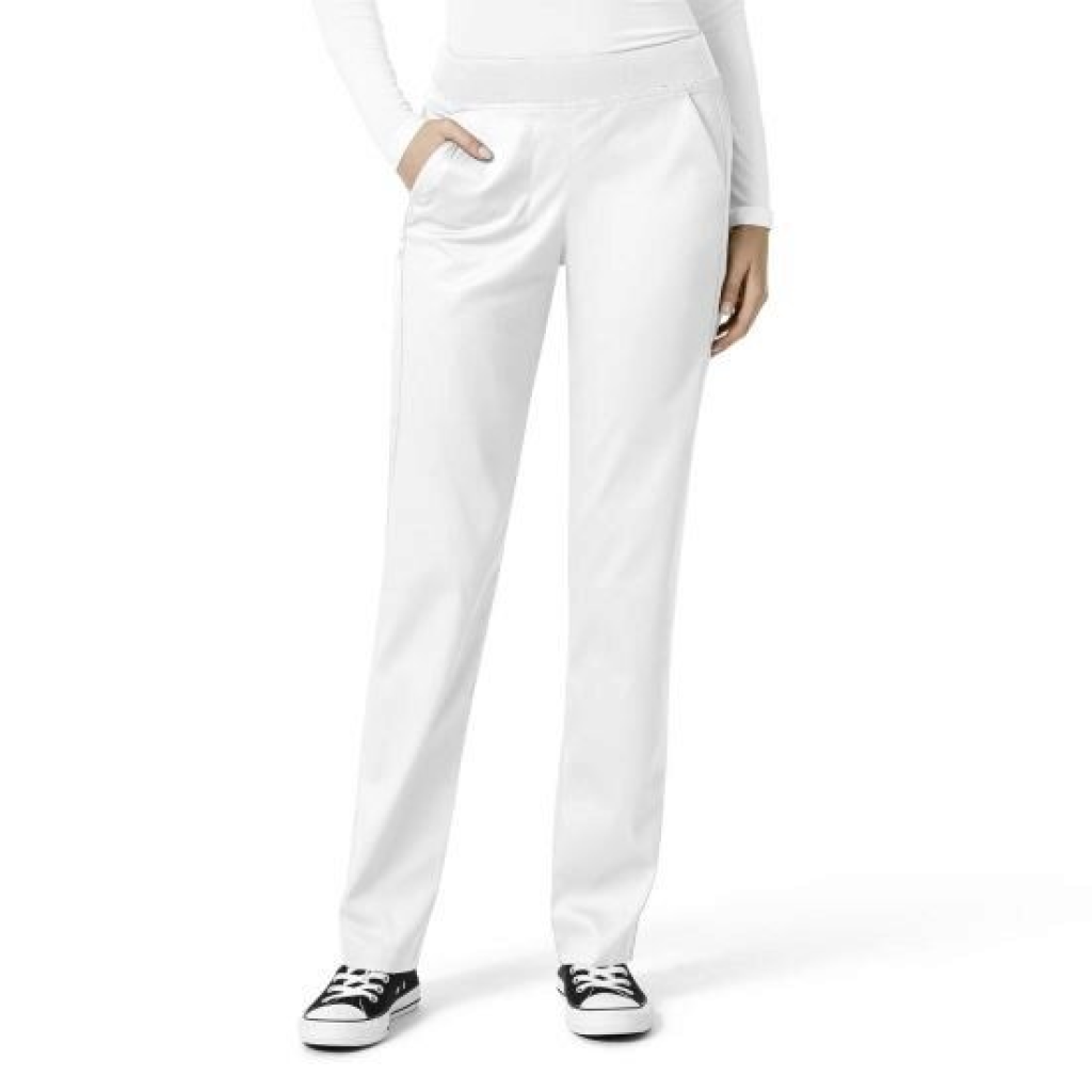 Pantaloni uniforma medicala, WonderWink PRO, 5419-WHIT 3XL