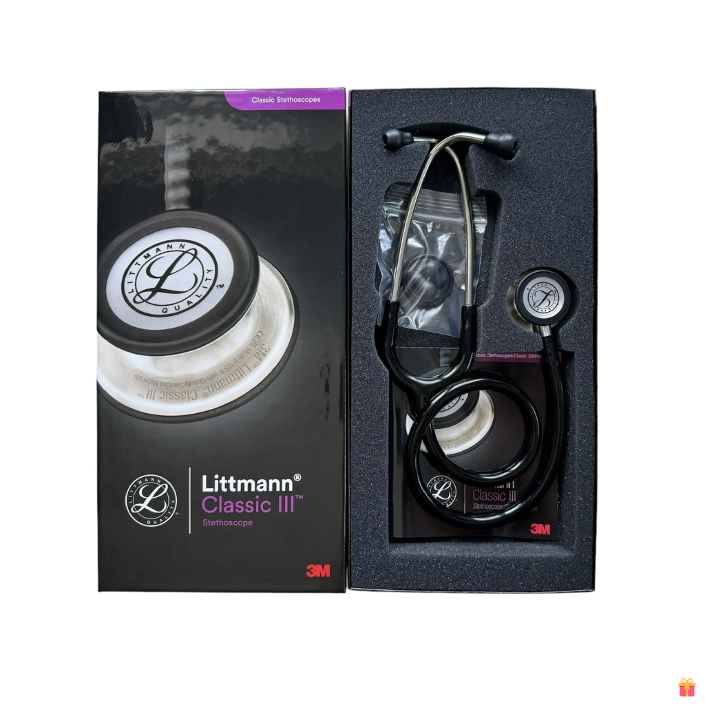 Stetoscop 3M Littmann Classic III Negru 5620 in cutie