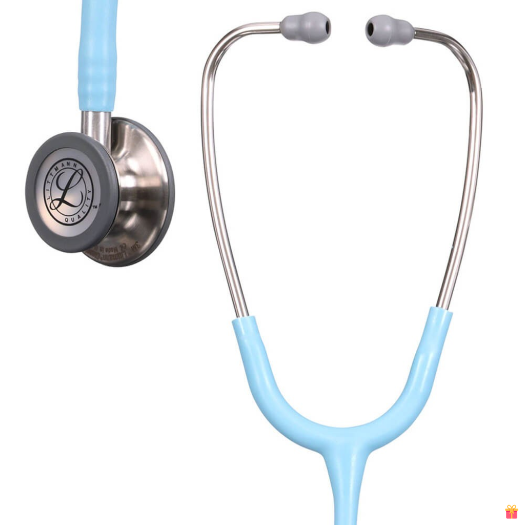 Stetoscop Littmann Classic III Albastru Marin, satinat cu capsula inox 5912C, editie 2024