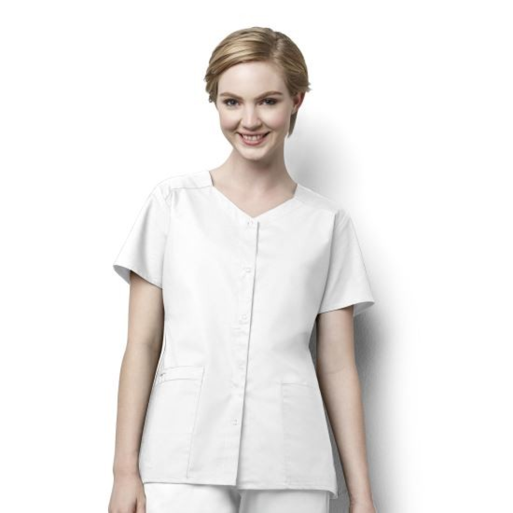 Bluza uniforma medicala, WonderWORK, 200-WHIT